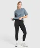 Gymshark Campus Classics Graphic T-Shirt - Iron Blue sold by Gymshark
