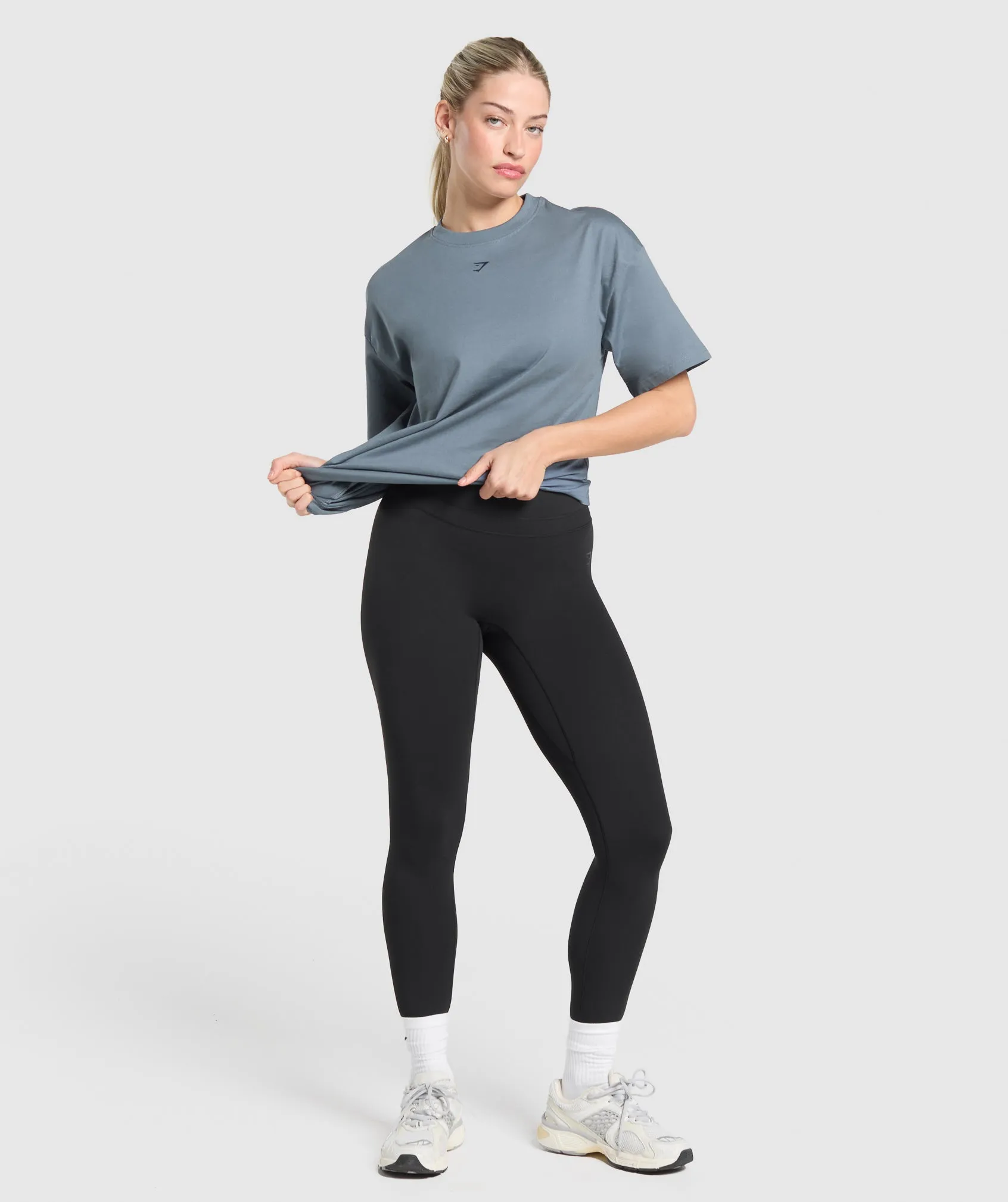 Gymshark Campus Classics Graphic T-Shirt - Iron Blue sold by Gymshark product image thumbnail 4