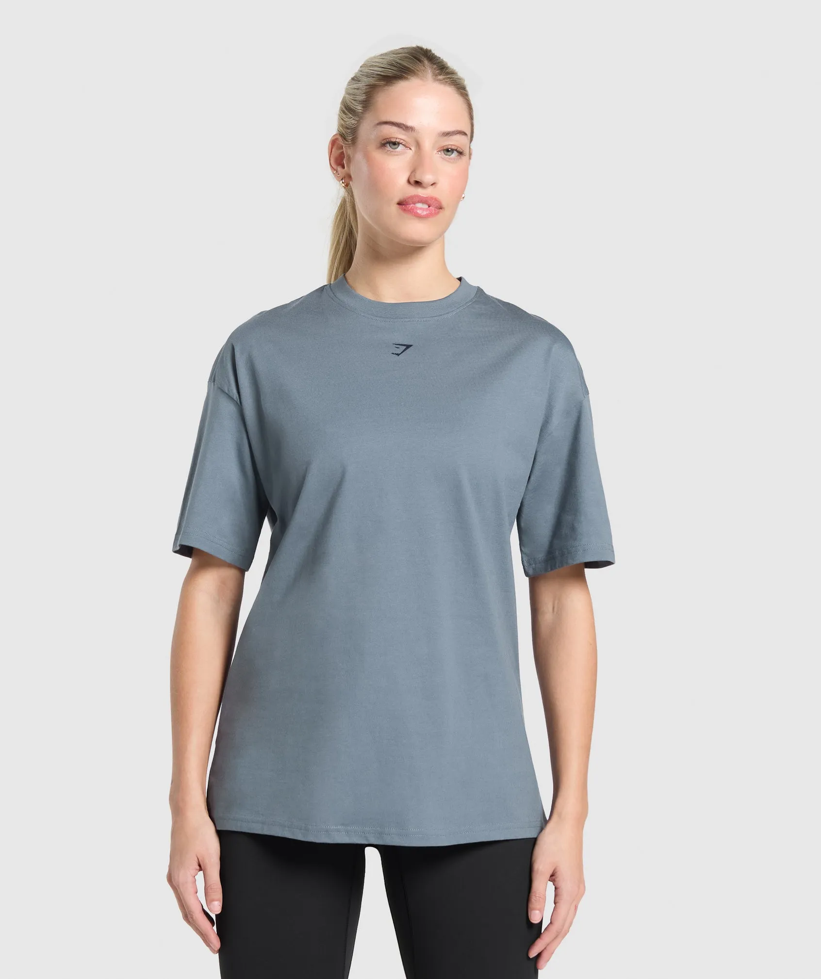 Gymshark Campus Classics Graphic T-Shirt - Iron Blue sold by Gymshark product image thumbnail 2