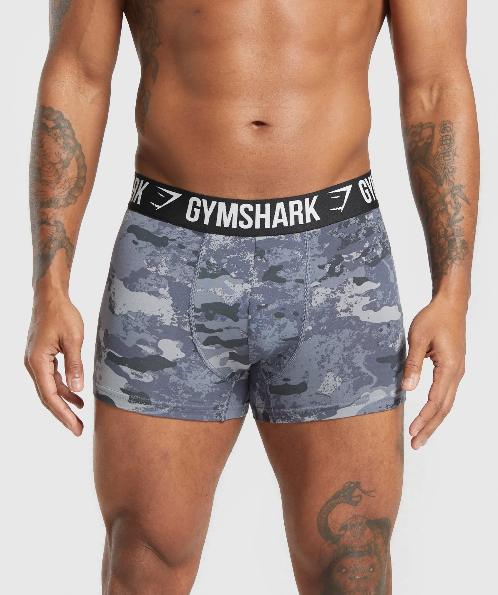 Gymshark Boxer Brief 3PK - Titanium Blue/Denim Grey/Black sold by Gymshark product image thumbnail 2