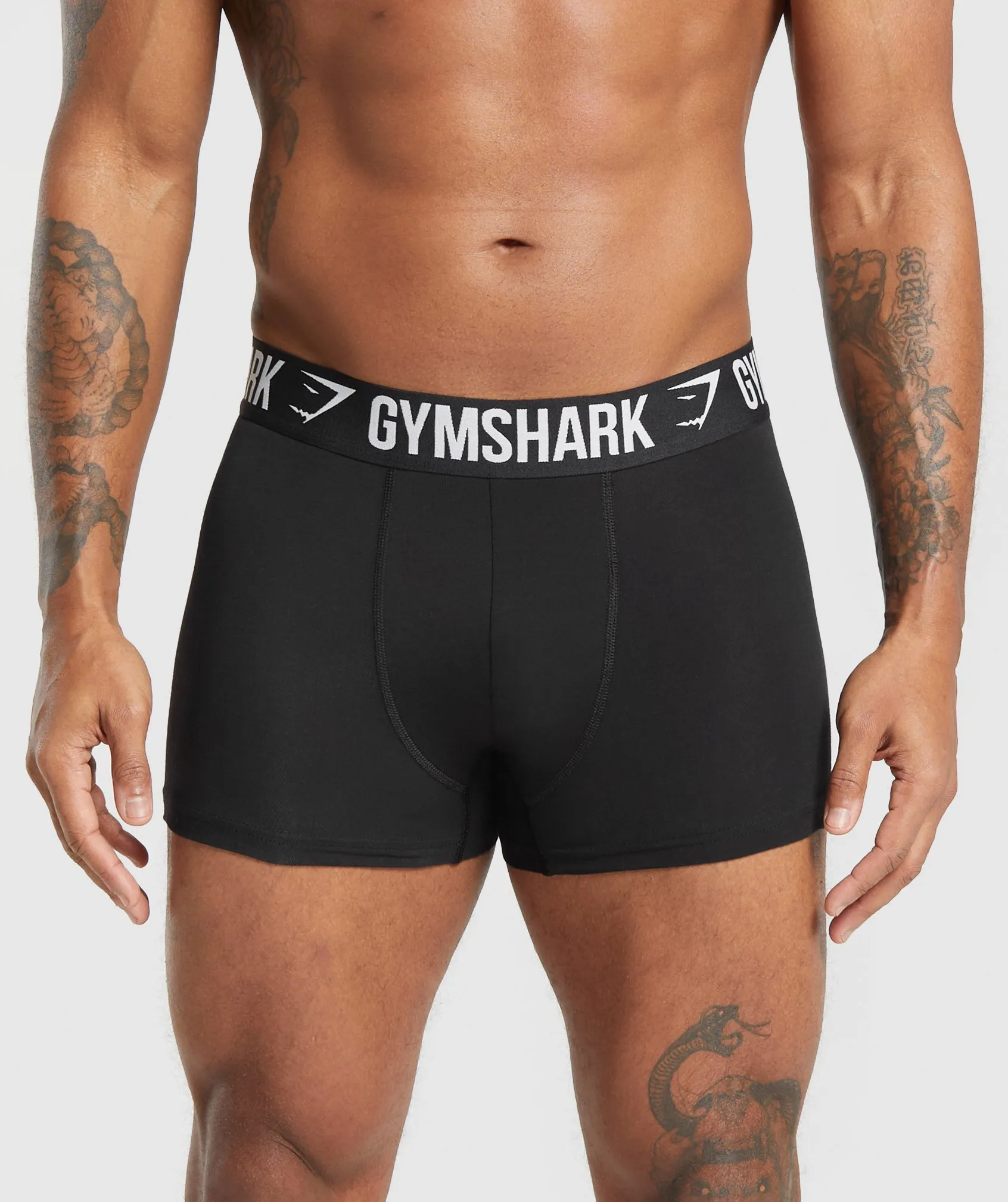 Gymshark Boxer Brief 3PK - Titanium Blue/Denim Grey/Black sold by Gymshark product image thumbnail 3