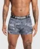 Gymshark Boxer Brief 3PK - Black/Graphite Grey sold by Gymshark