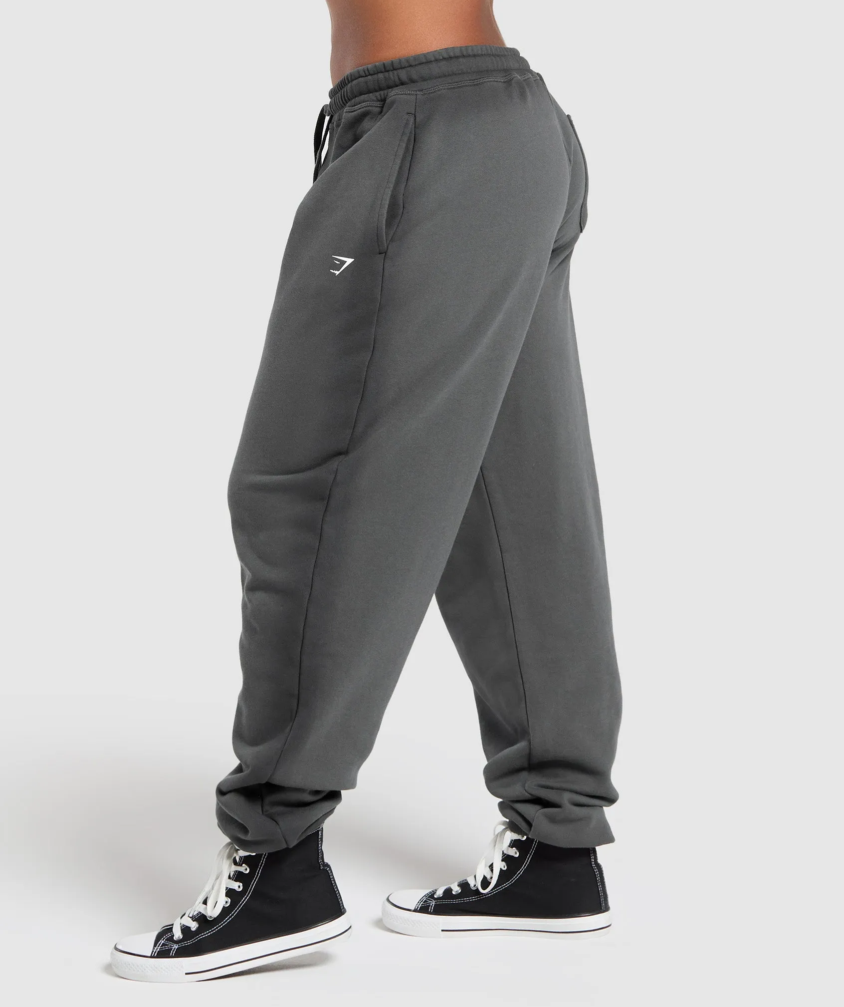 Gymshark Gains Washed Loopback Joggers - Grey sold by Gymshark product image thumbnail 3