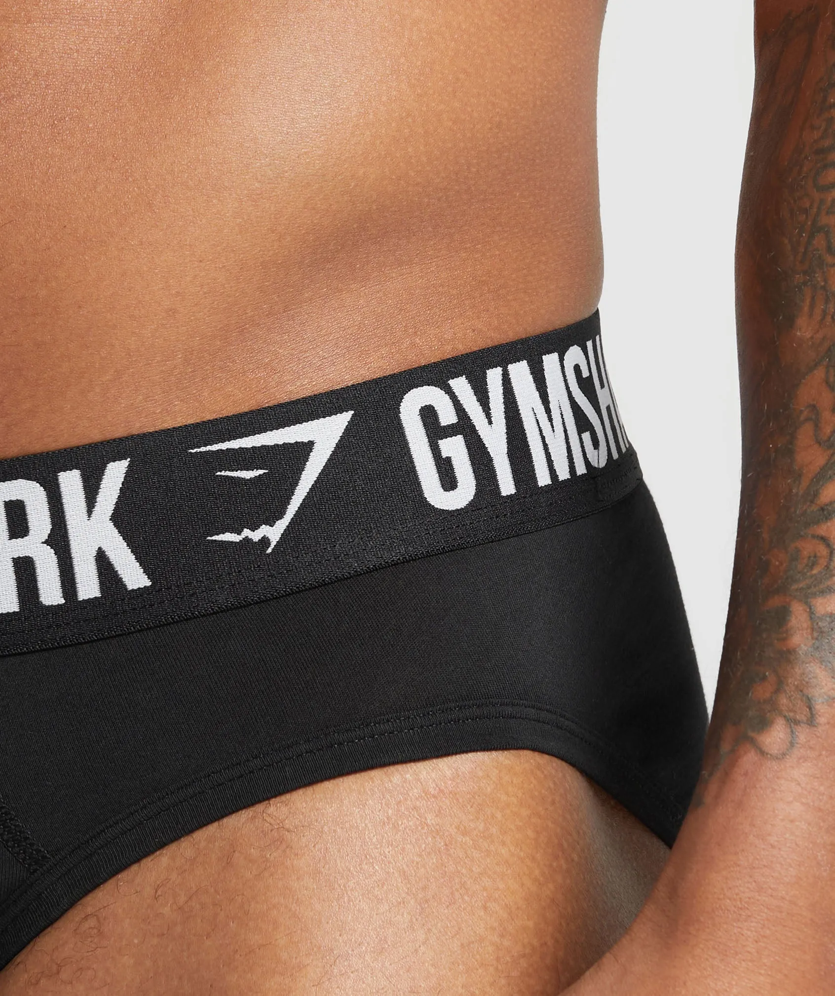 Gymshark Brief 3PK - Black sold by Gymshark product image thumbnail 3