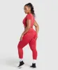 Gymshark Gains Seamless Leggings - Carmine Red sold by Gymshark