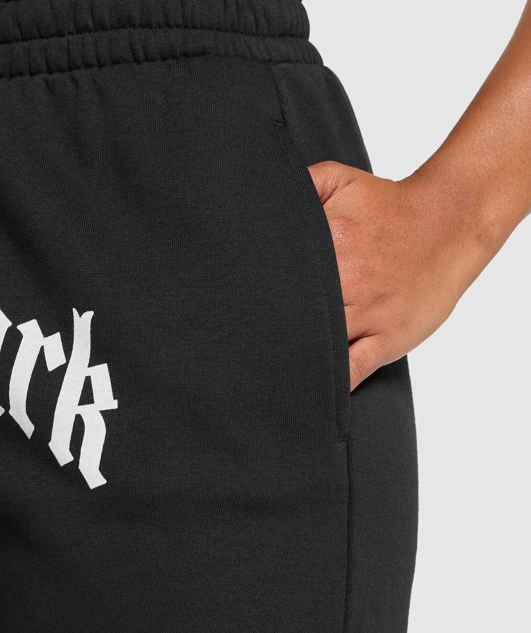 Gymshark Strength Department Graphic Shorts - Black sold by Gymshark product image thumbnail 5