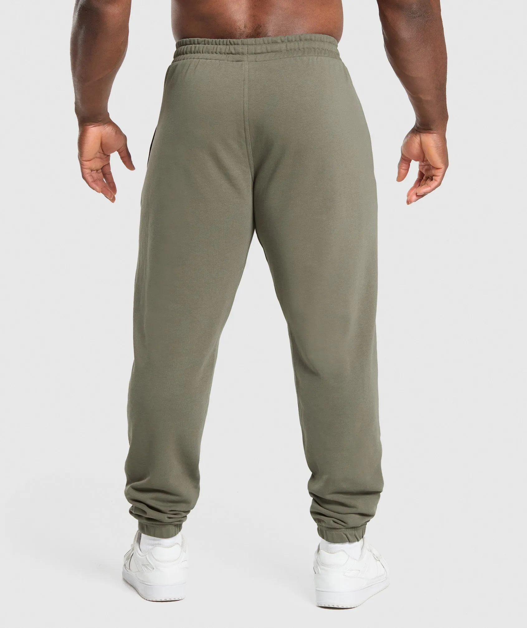 Gymshark Essential Oversized Joggers - Strength Green sold by Gymshark product image thumbnail 2