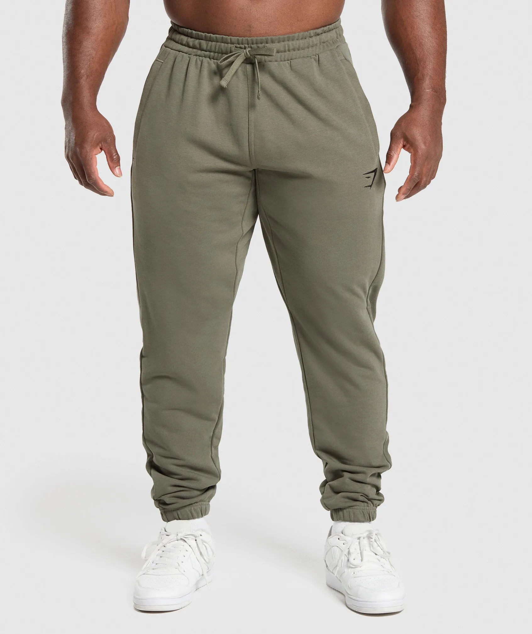 Gymshark Essential Oversized Joggers - Strength Green sold by Gymshark