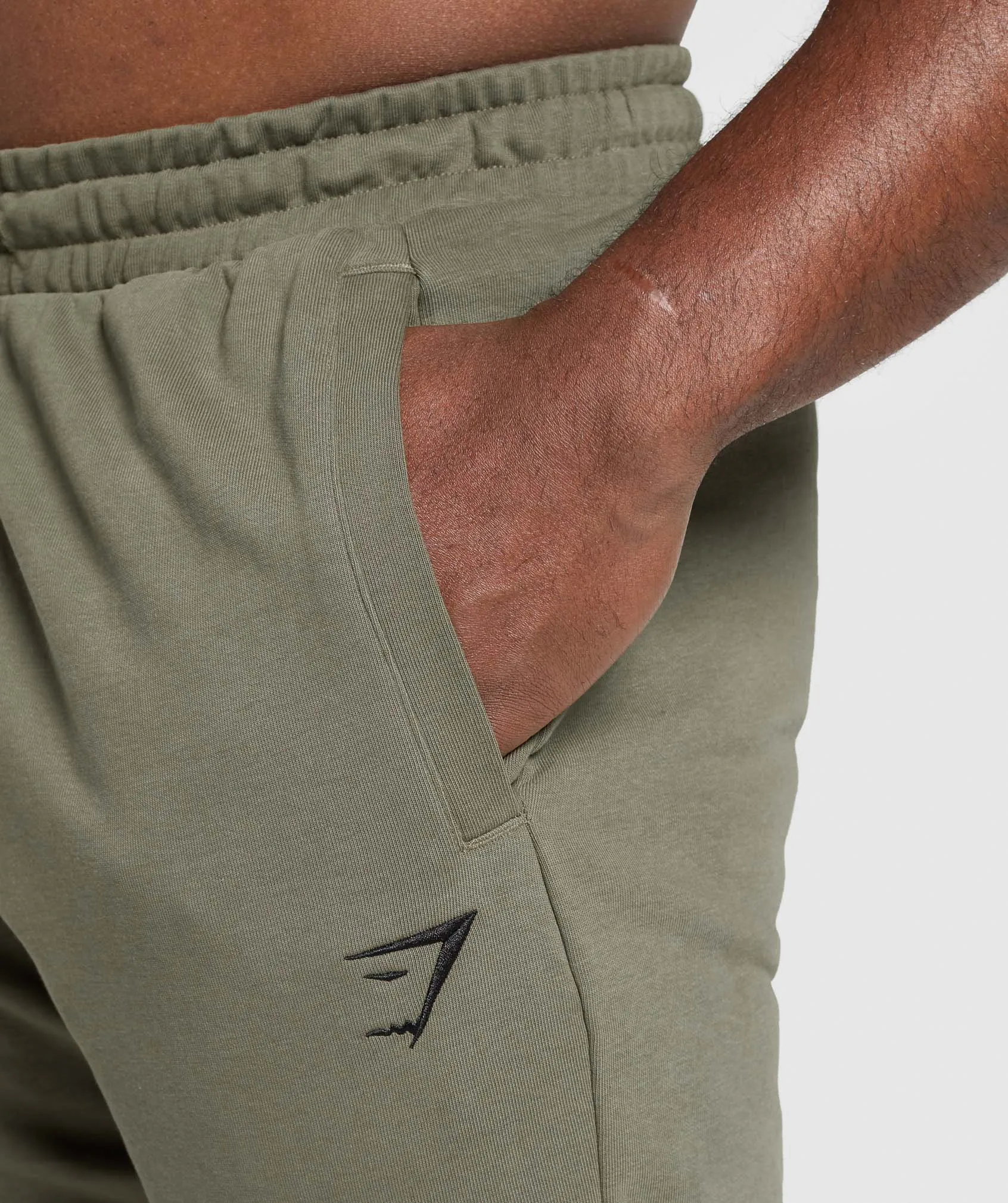 Gymshark Essential Oversized Joggers - Strength Green sold by Gymshark product image thumbnail 5