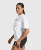 Gymshark Lifting Essentials Graphic Oversized T-Shirt - White sold by Gymshark