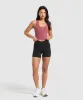 Gymshark Halter Neck Cami with Shelf - Washed Berry Pink sold by Gymshark