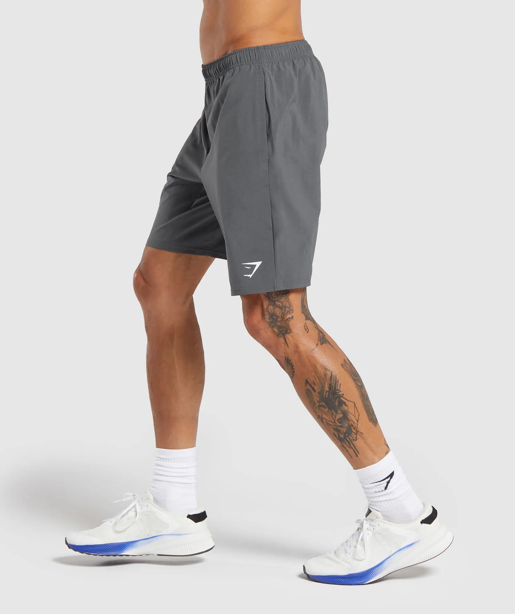 Gymshark Arrival 9" Shorts - Silhouette Grey sold by Gymshark product image thumbnail 3