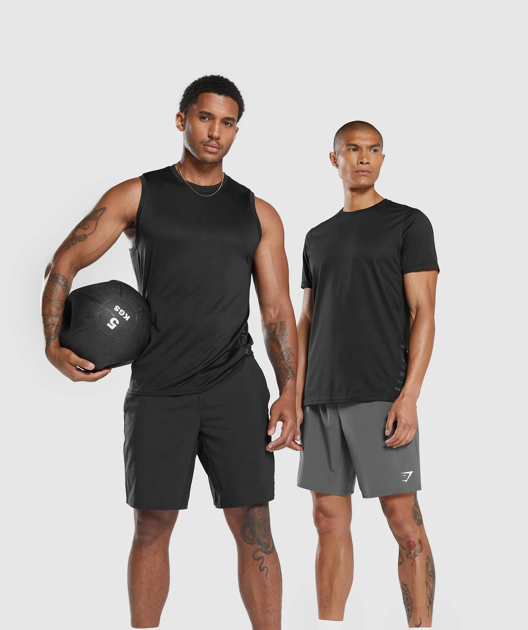 Gymshark Arrival 9" Shorts - Black sold by Gymshark product image thumbnail 4