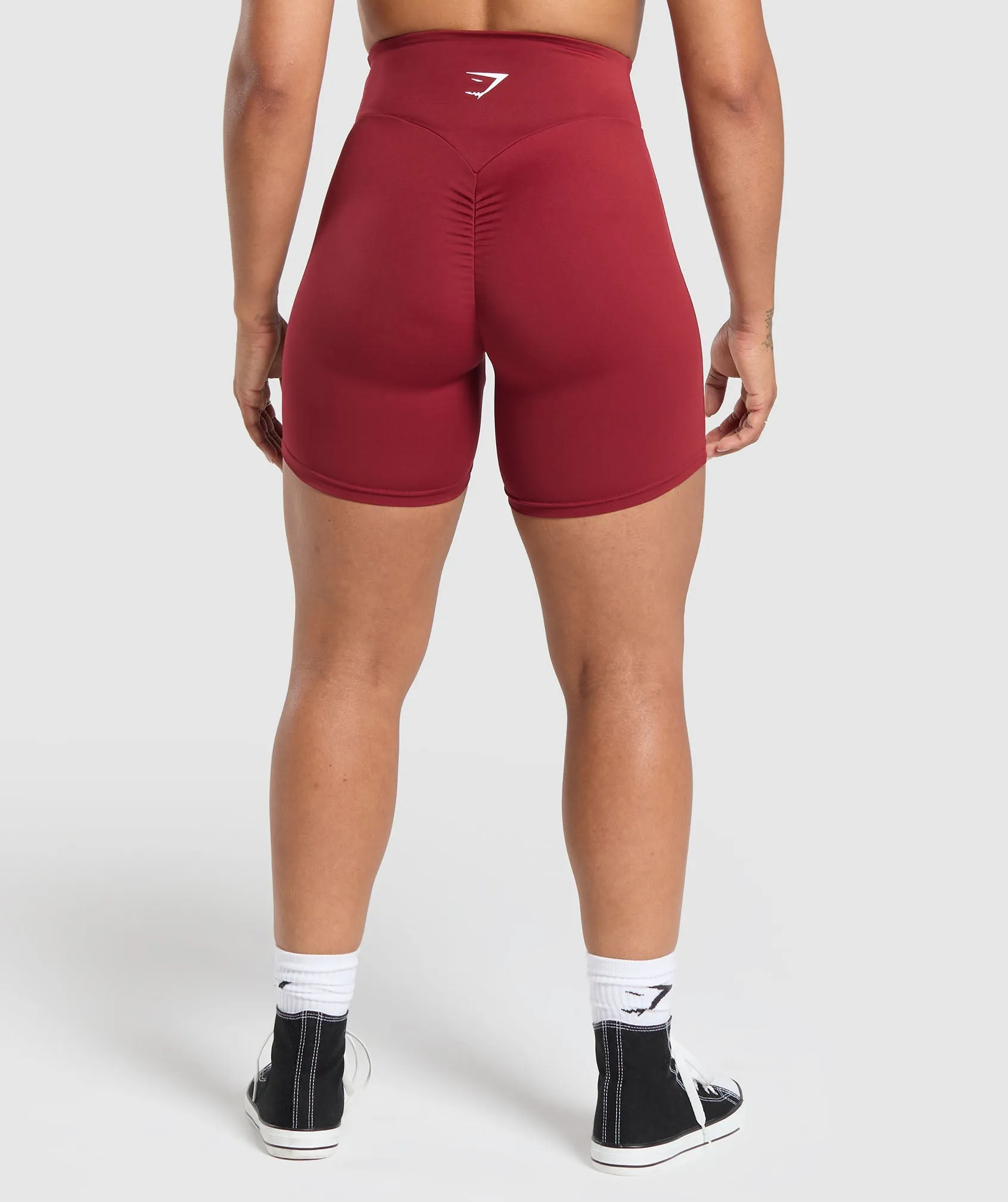 Reps Power Tight Shorts - Reps Red sold by Gymshark product image thumbnail 2