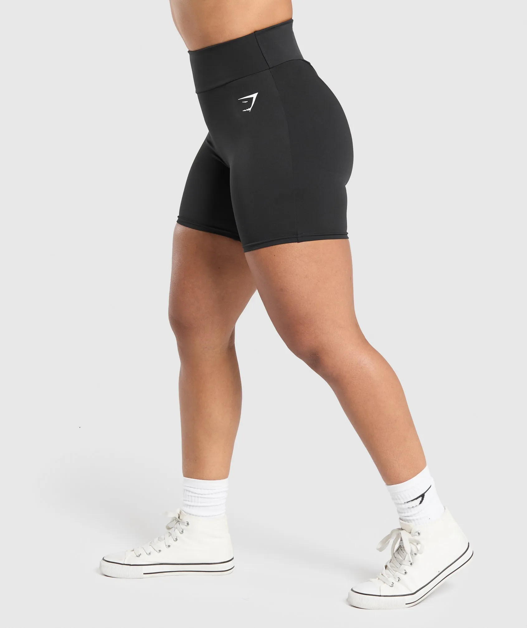 Reps Power Tight Shorts - Black sold by Gymshark product image thumbnail 3