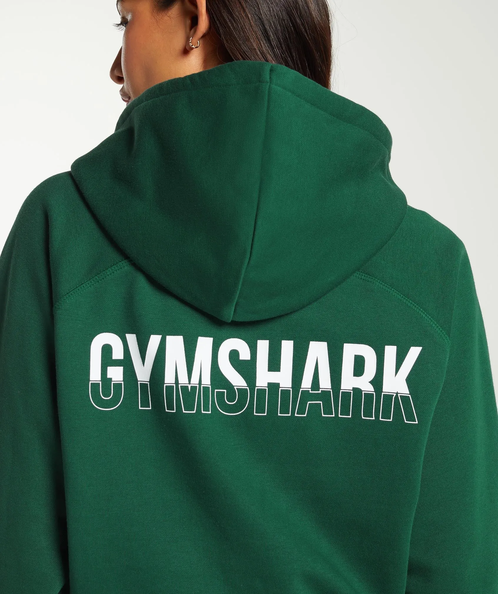 Gymshark Fraction Hoodie - Conditioning Green sold by Gymshark product image thumbnail 4