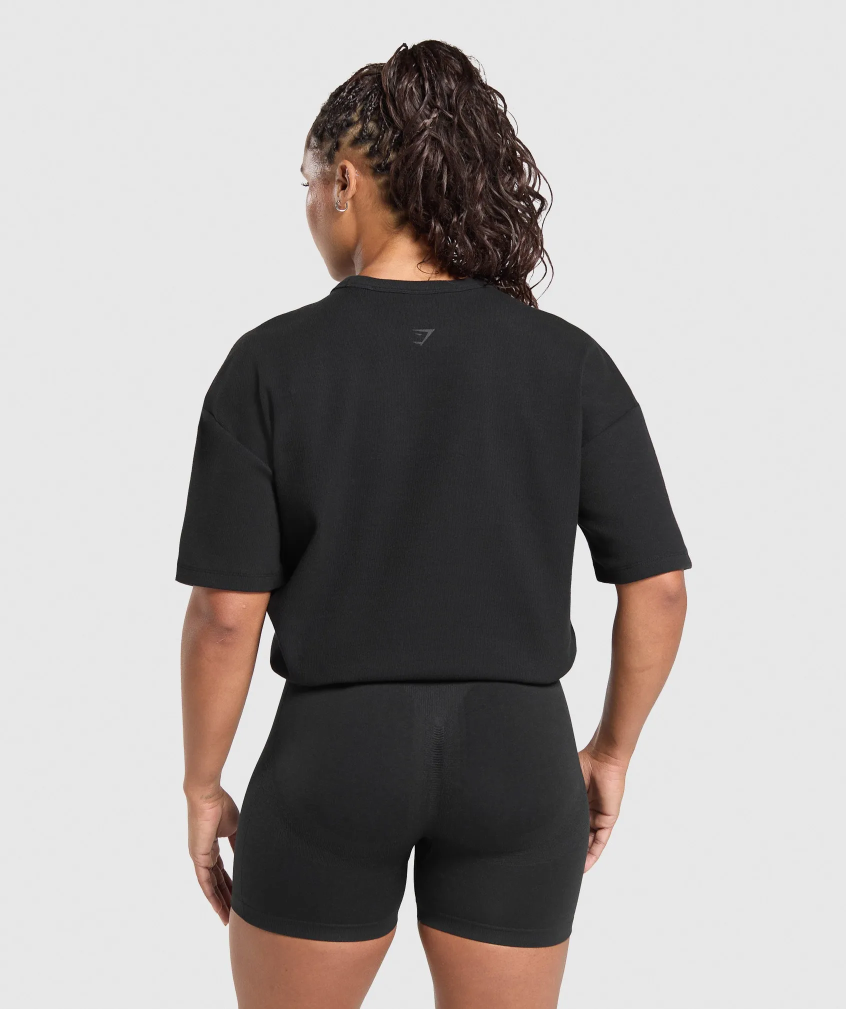 Gymshark Gymshark Lifting Oversized Pump Cover - Black sold by Gymshark product image thumbnail 2