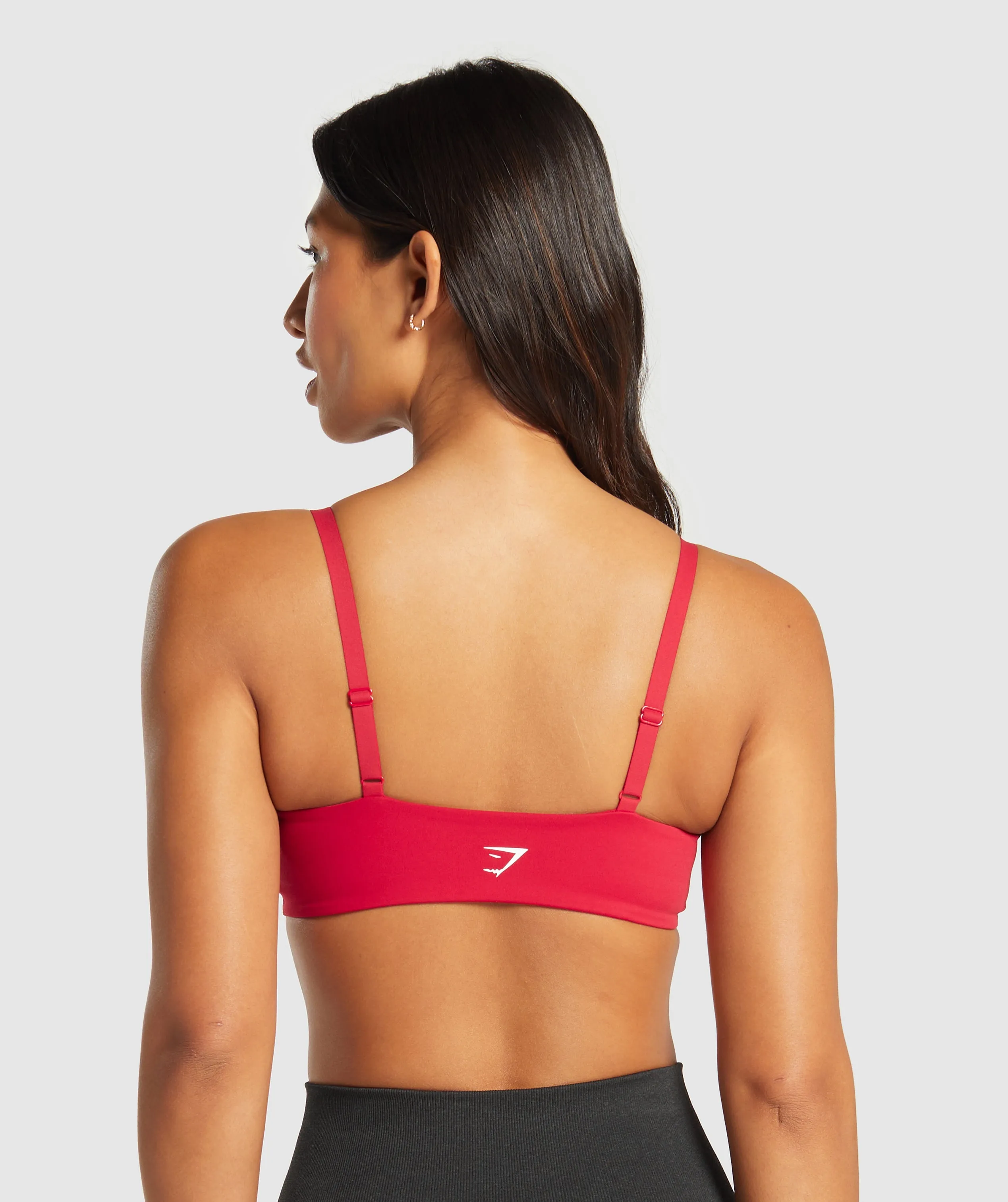Gymshark Twist Front Bralette - Carmine Red sold by Gymshark product image thumbnail 2