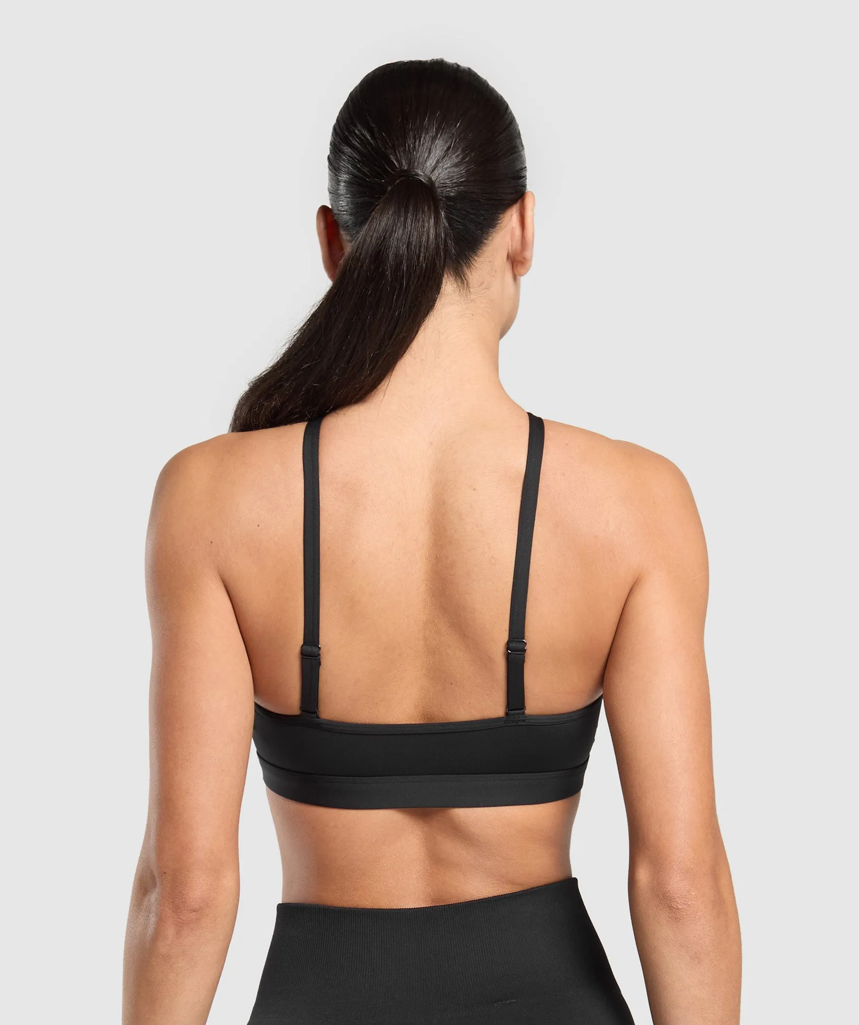 Gymshark Halter Neck Sports Bra - Black sold by Gymshark product image thumbnail 2