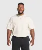 Gymshark Lifting Club T-Shirt - Oat White/Conditioning Red sold by Gymshark