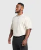 Gymshark Lifting Club T-Shirt - Oat White/Classic Green sold by Gymshark