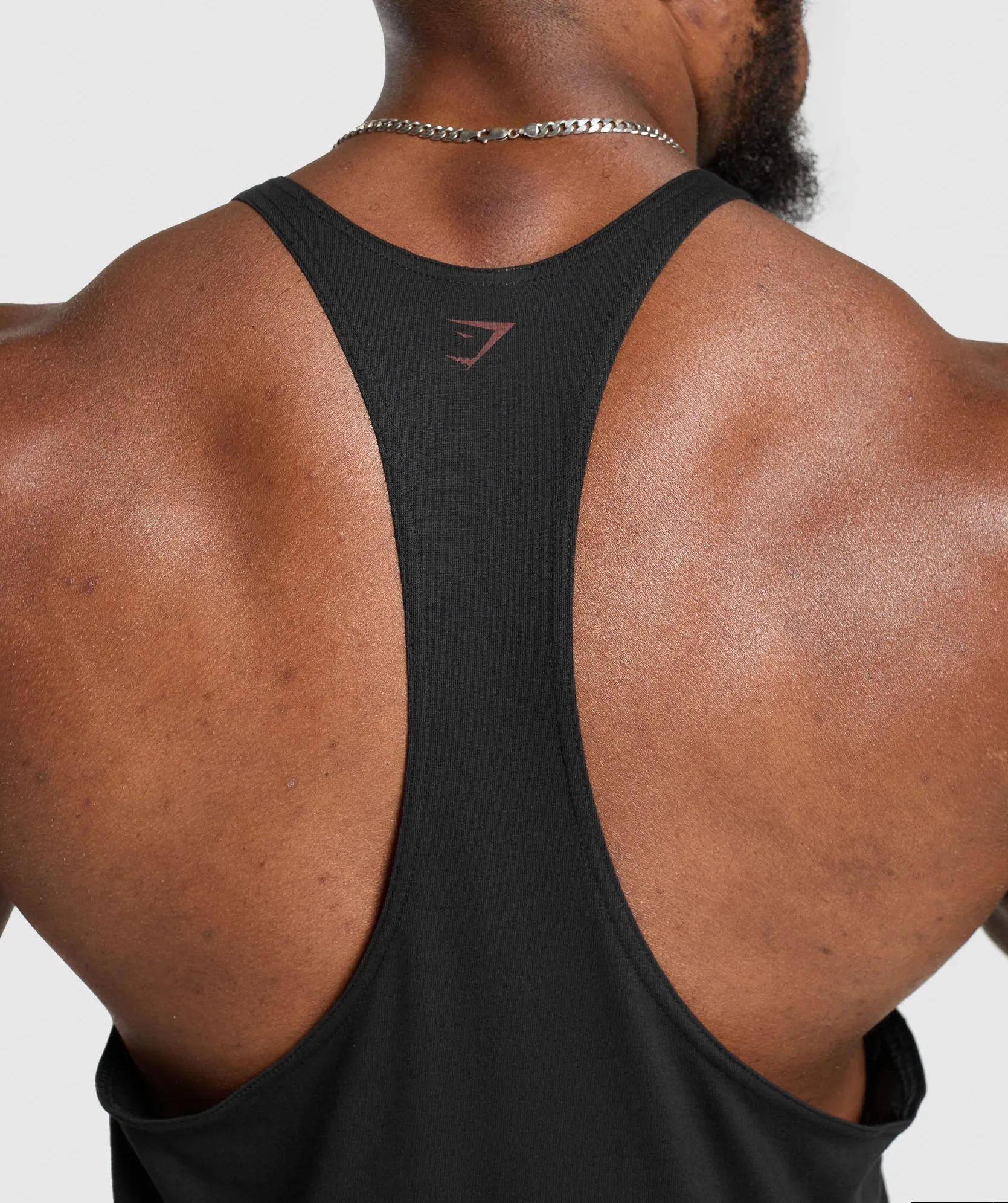 Gymshark Heavy Duty Stringer - Black sold by Gymshark product image thumbnail 5