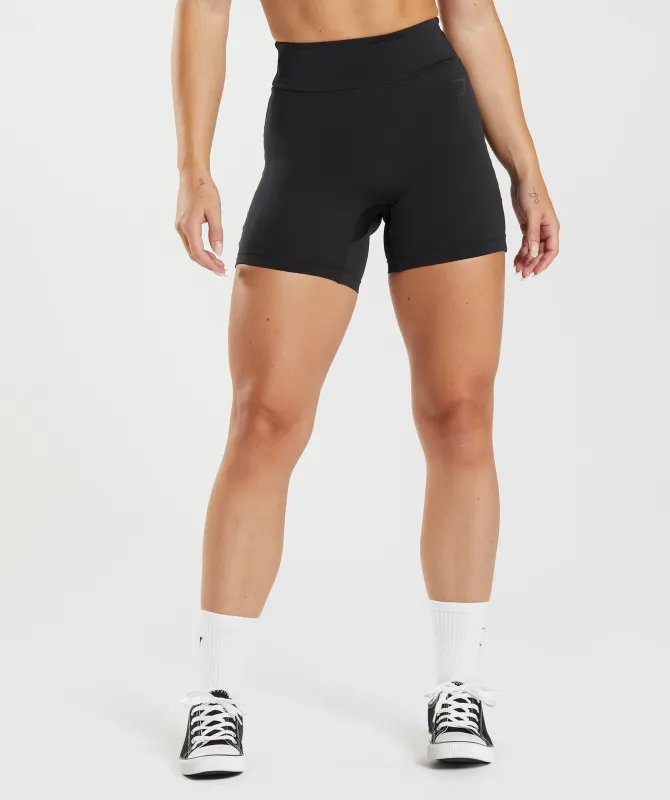 Reps Power Tight Shorts - Black sold by Gymshark