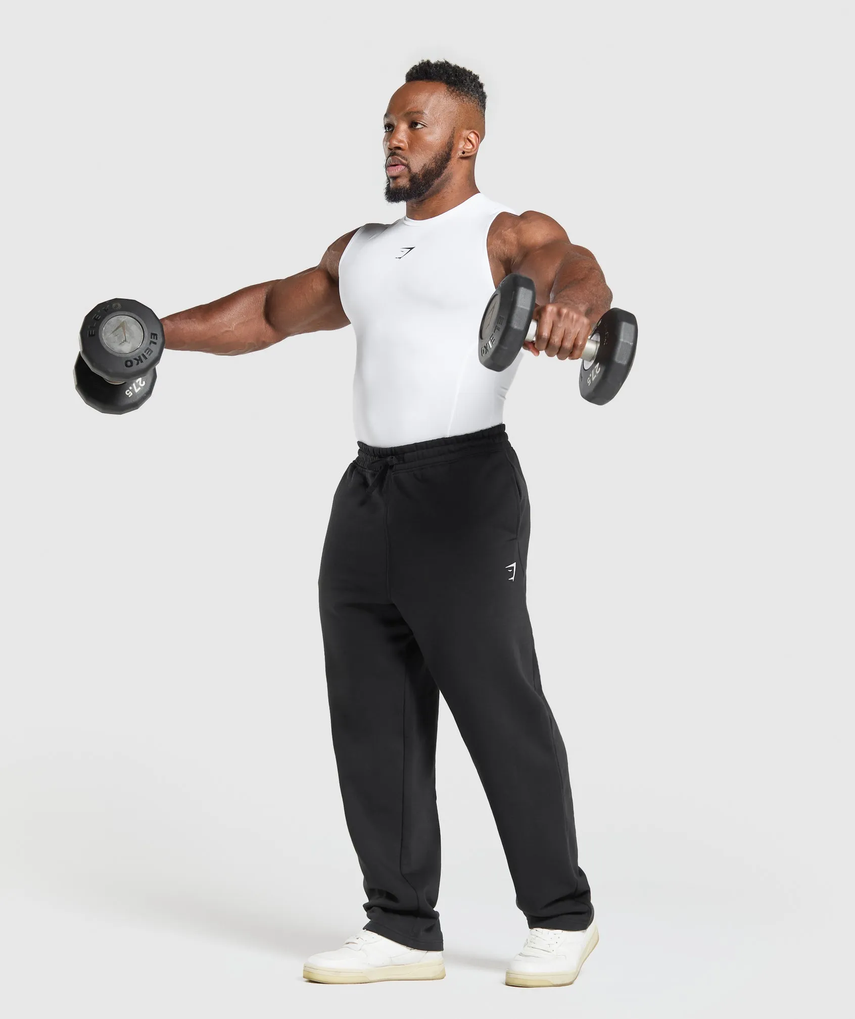 Gymshark Element Tank - White sold by Gymshark product image thumbnail 4