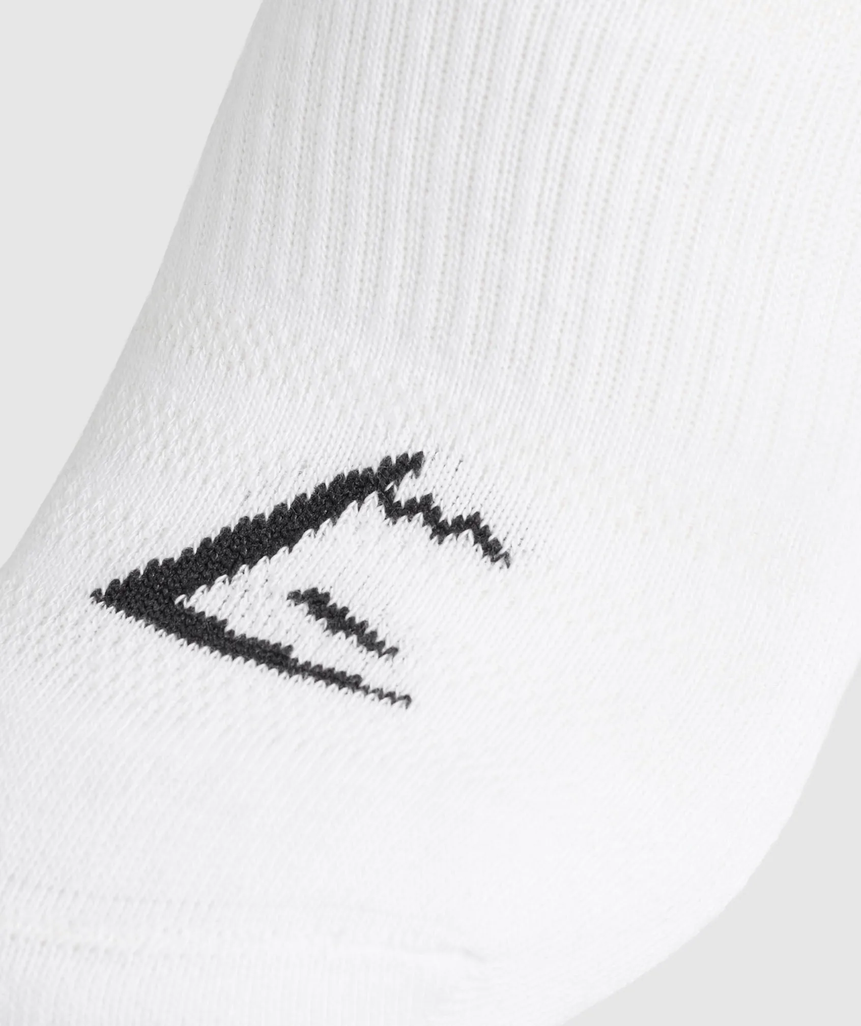 Gymshark Trainer Socks 3pk - White sold by Gymshark product image thumbnail 2