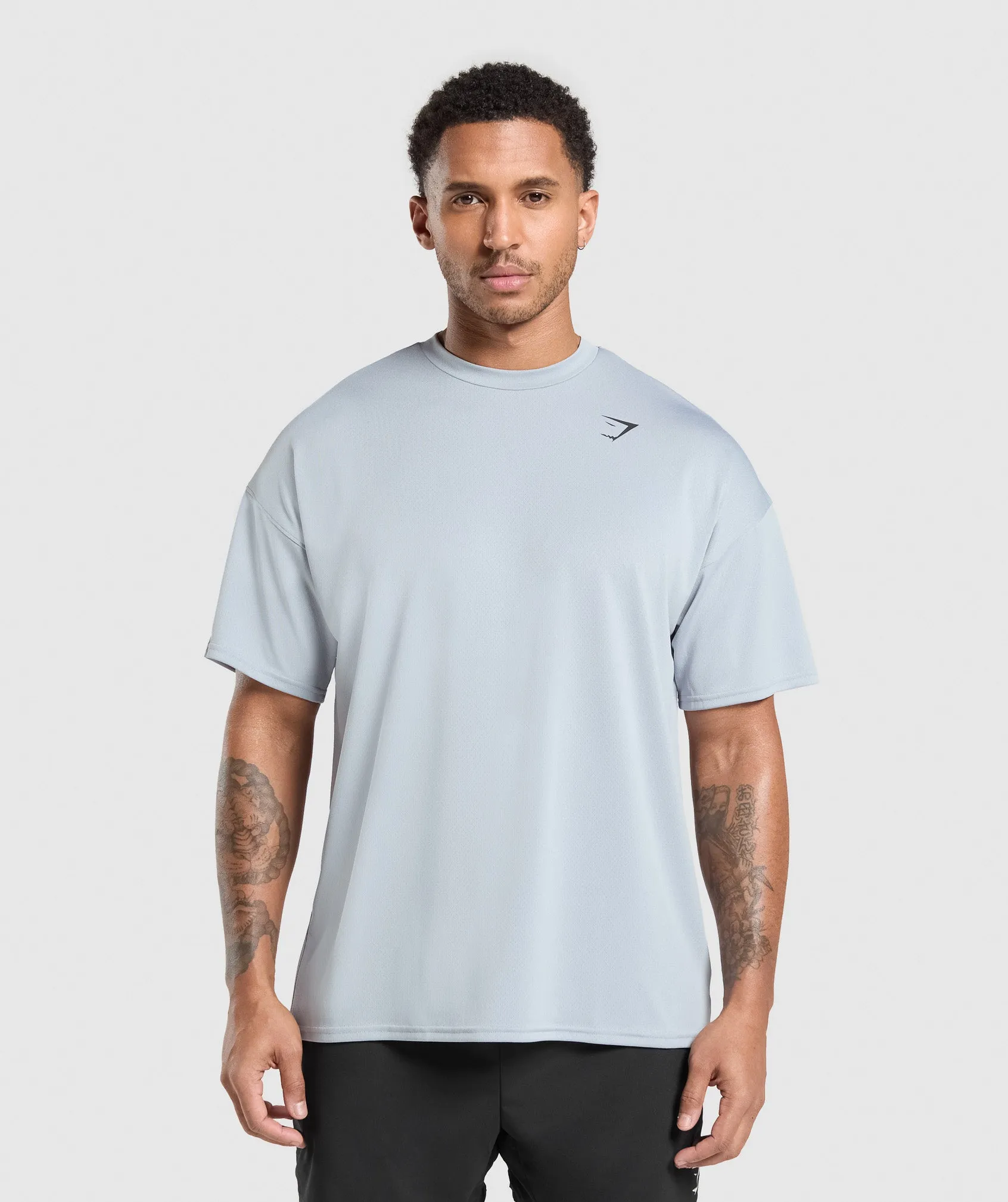 Gymshark Oversized Performance T-Shirt - Metal Purple sold by Gymshark