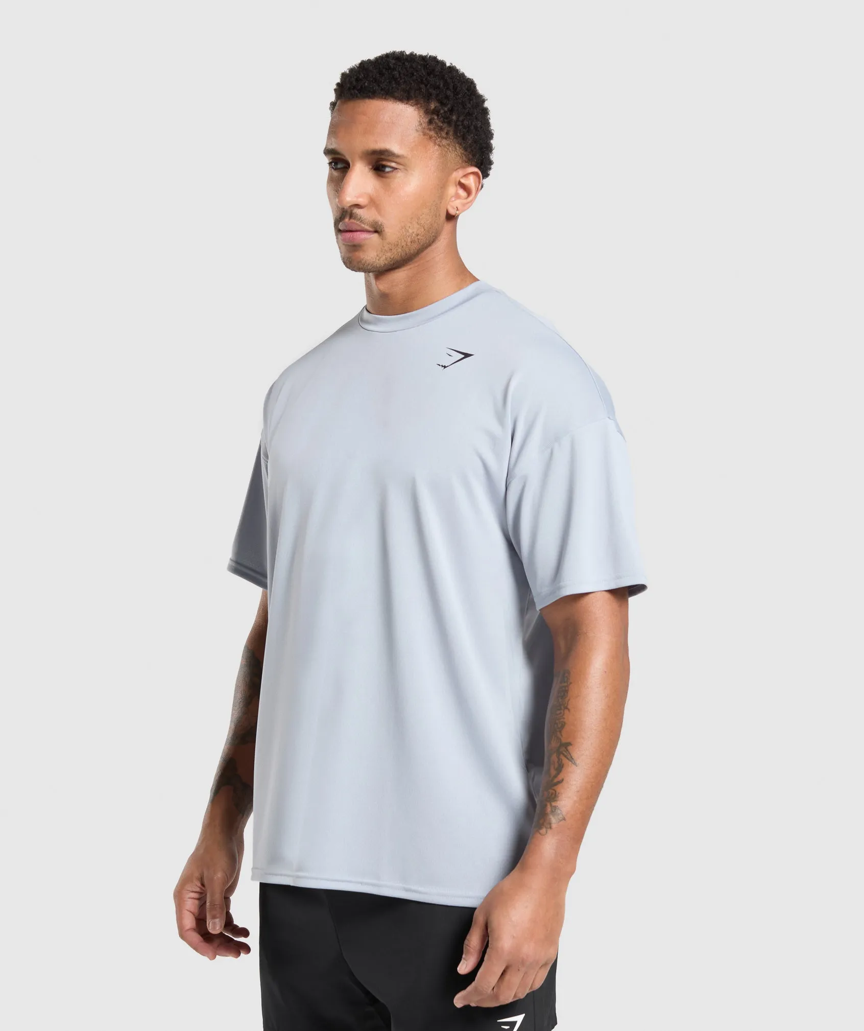 Gymshark Oversized Performance T-Shirt - Metal Purple sold by Gymshark product image thumbnail 3