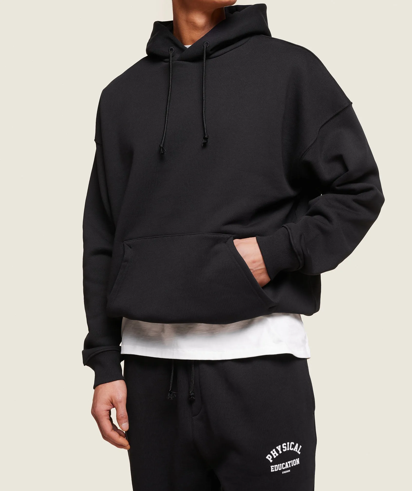Gymshark Phys Ed Hoodie - Black sold by Gymshark product image thumbnail 5