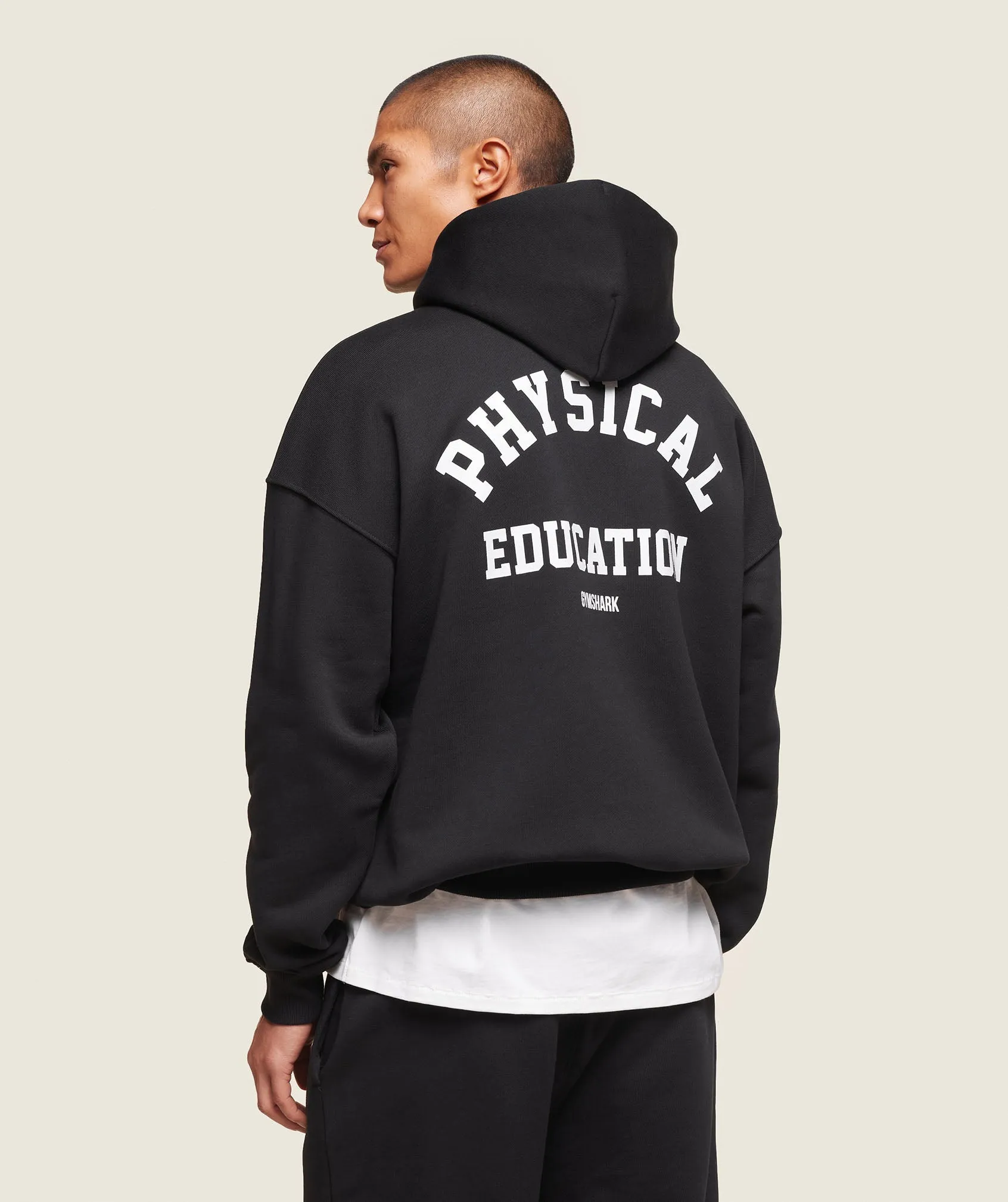 Gymshark Phys Ed Hoodie - Black sold by Gymshark product image thumbnail 2