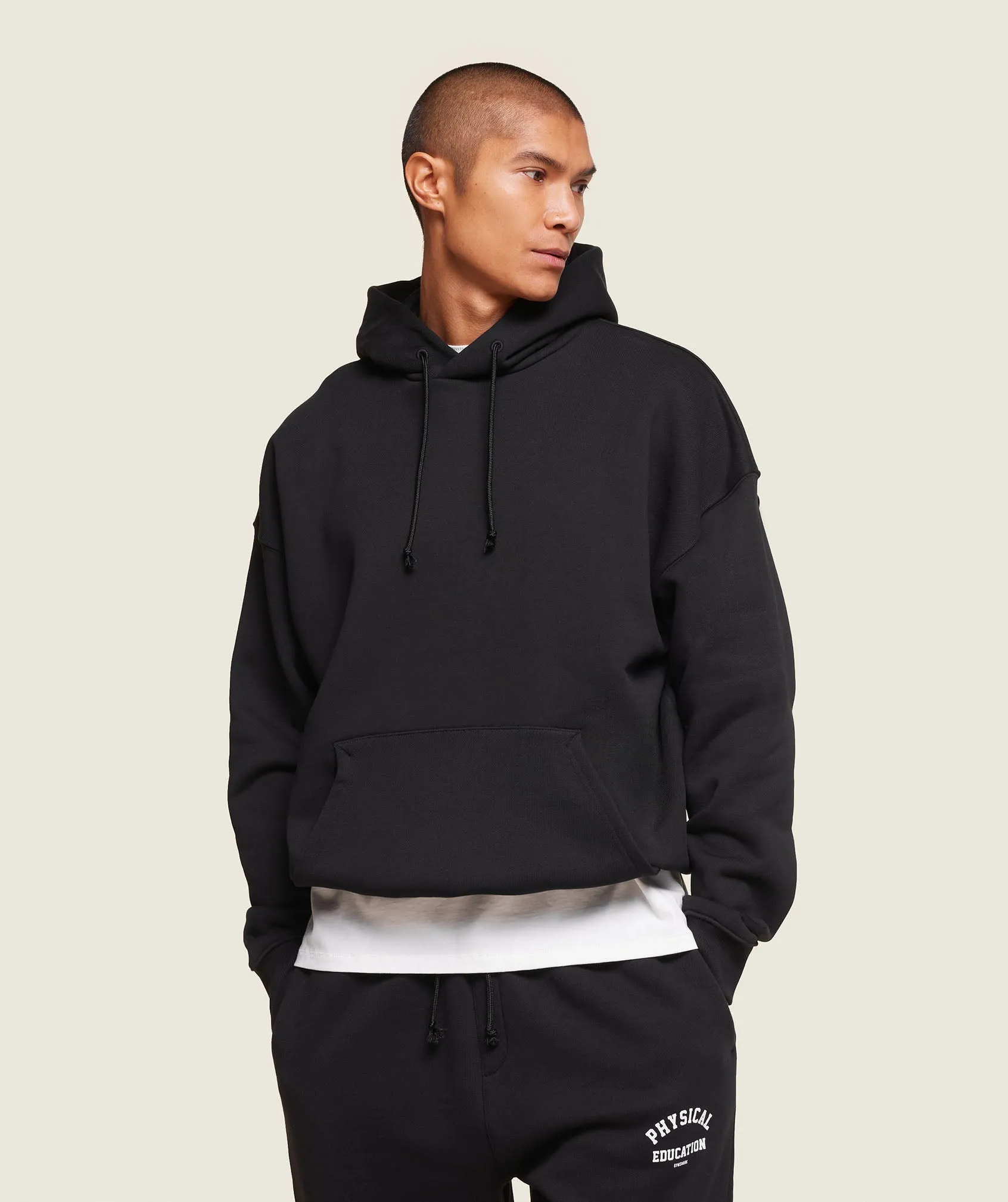 Gymshark Phys Ed Hoodie - Black sold by Gymshark product image thumbnail 3