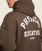 Gymshark Phys Ed Hoodie - Archive Brown sold by Gymshark