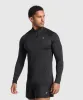 Gymshark Performance 1/4 Zip - Black sold by Gymshark