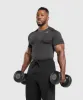 Gymshark Geo Animal Seamless T-Shirt - Onyx Grey/Black sold by Gymshark