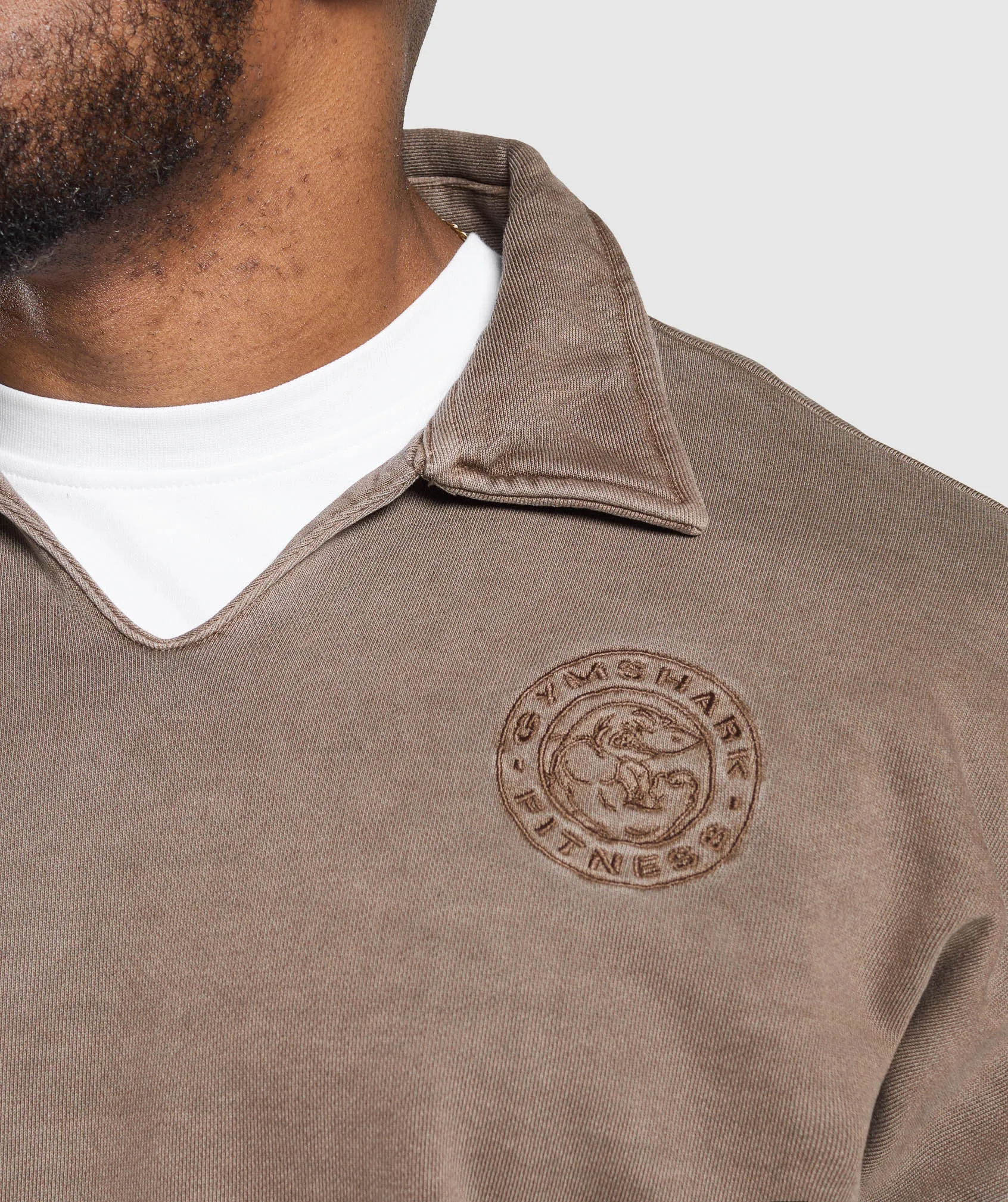 Gymshark Premium Legacy Pullover - Soft Brown sold by Gymshark product image thumbnail 5