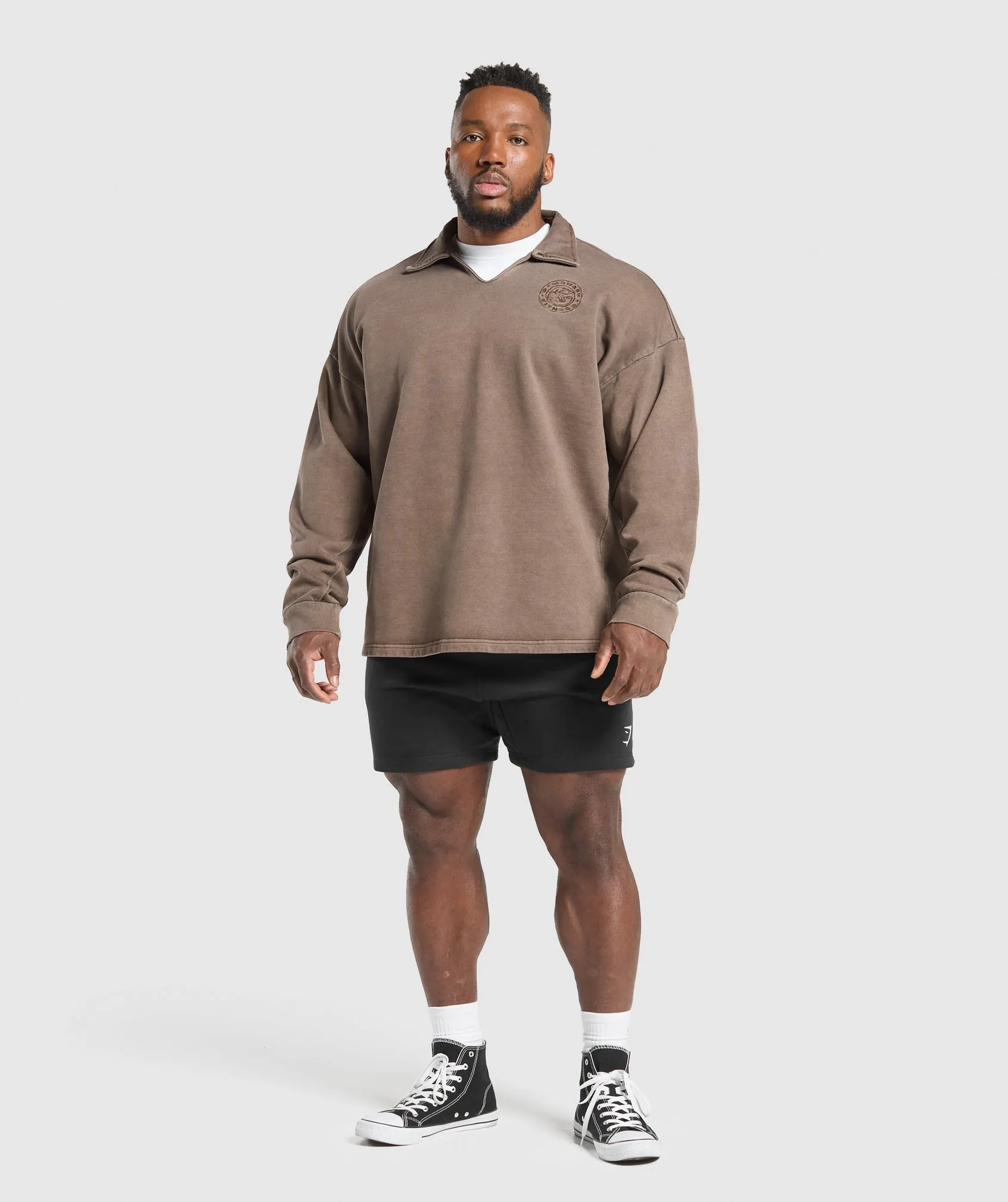 Gymshark Premium Legacy Pullover - Soft Brown sold by Gymshark product image thumbnail 4