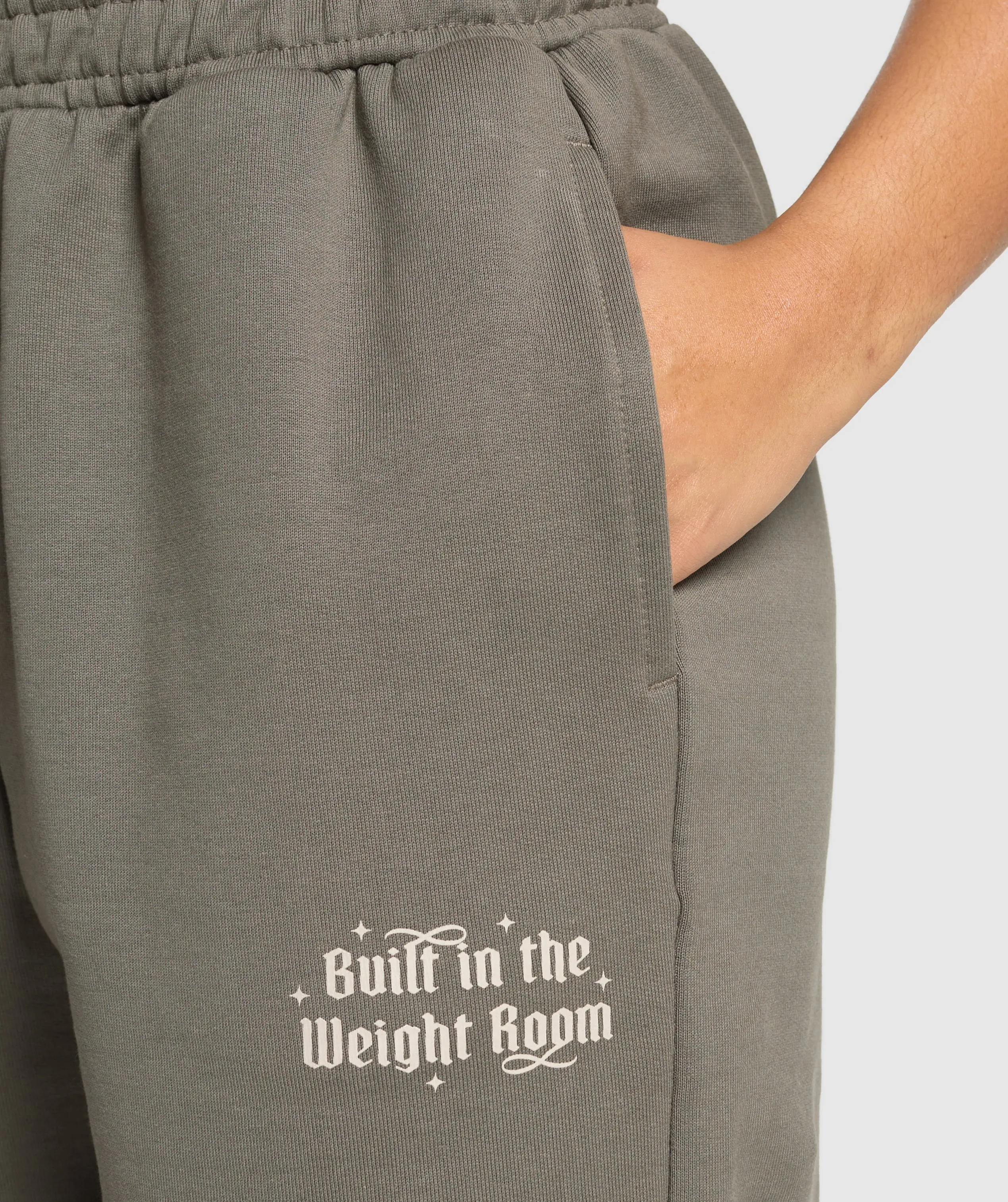 Gymshark Built In The Weight Room Joggers - Camo Brown sold by Gymshark product image thumbnail 5