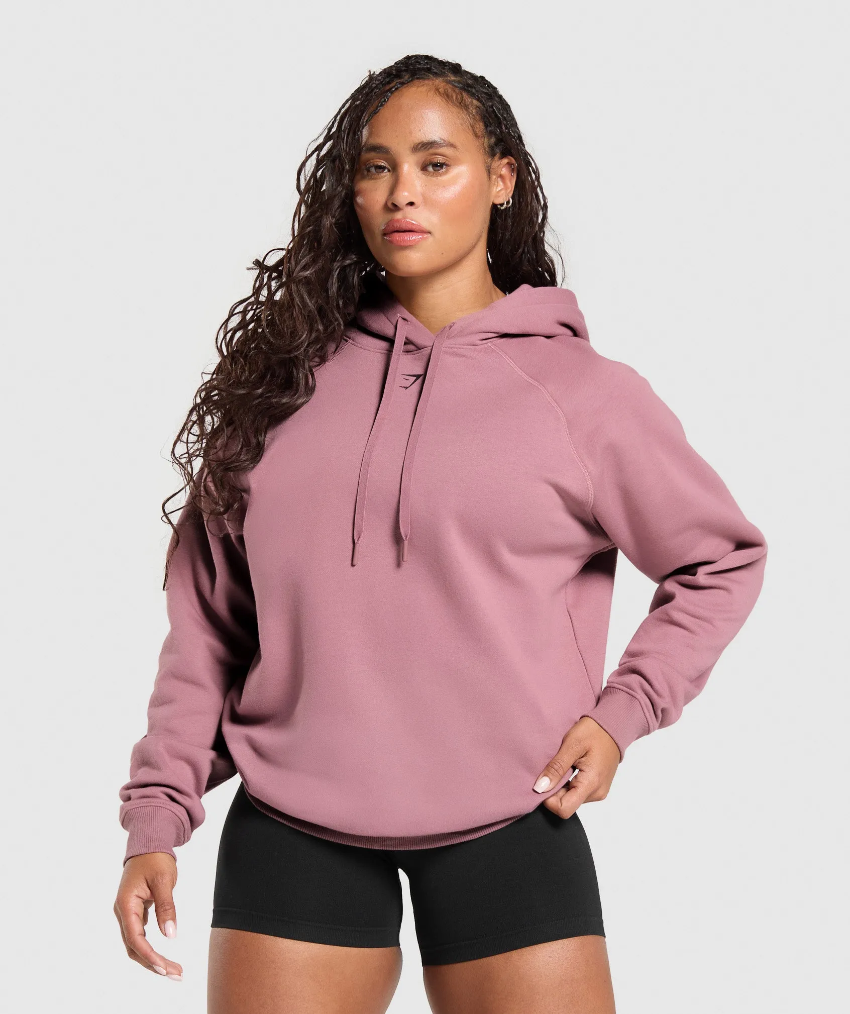 Gymshark Gritty Muscle Mommy Graphic Hoodie - Calm Pink sold by Gymshark product image thumbnail 2