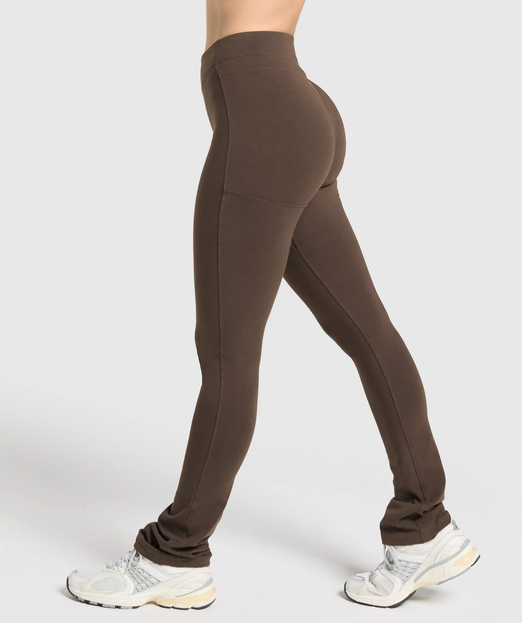 Gymshark Rest Day Bootcut Leggings - Archive Brown sold by Gymshark product image thumbnail 3