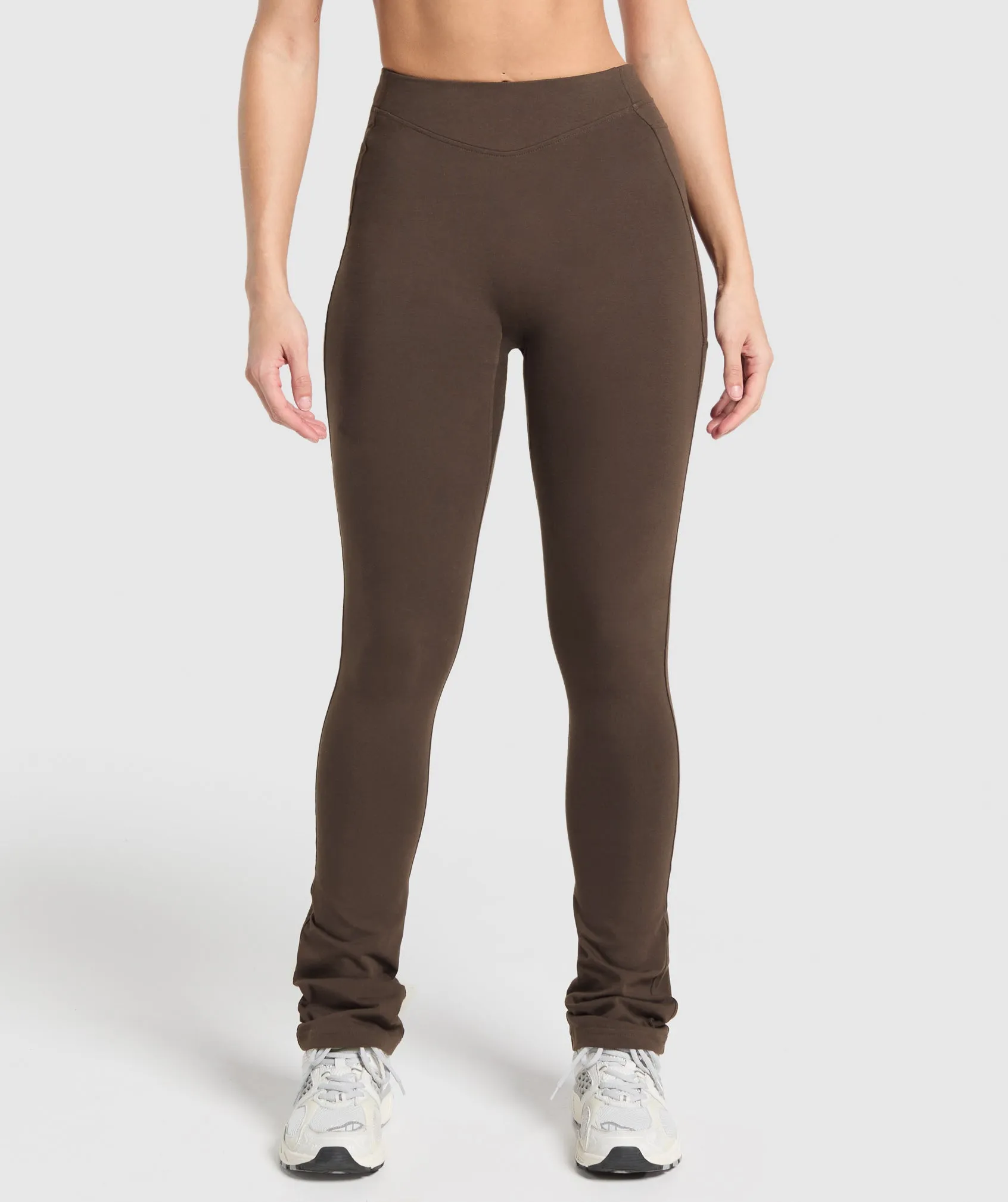 Gymshark Rest Day Bootcut Leggings - Archive Brown sold by Gymshark