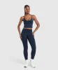Gymshark Everyday Cami Tank With Shelf - Navy sold by Gymshark