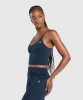 Gymshark Everyday Cami Tank With Shelf - Navy sold by Gymshark