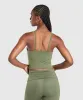 Gymshark Everyday Cami Tank With Shelf - Core Olive sold by Gymshark