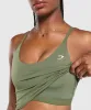 Gymshark Everyday Cami Tank With Shelf - Core Olive sold by Gymshark
