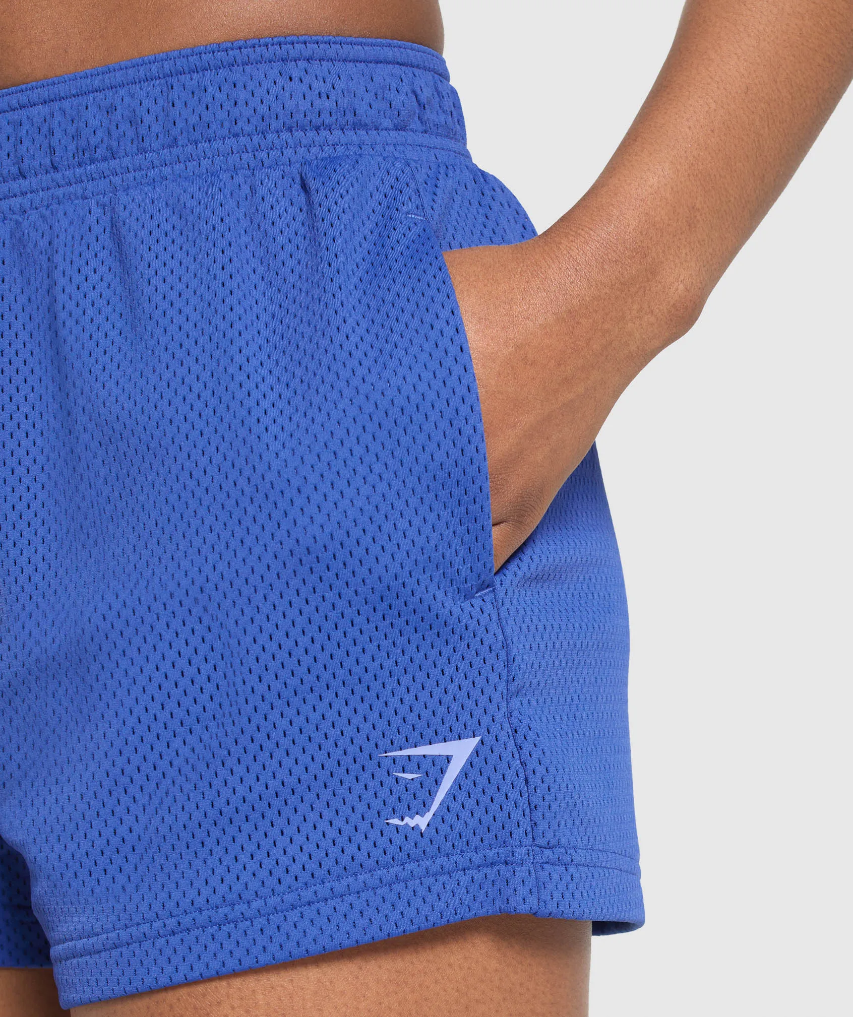 Gymshark Lifting Club Mesh Shorts - Wave Blue sold by Gymshark product image thumbnail 5
