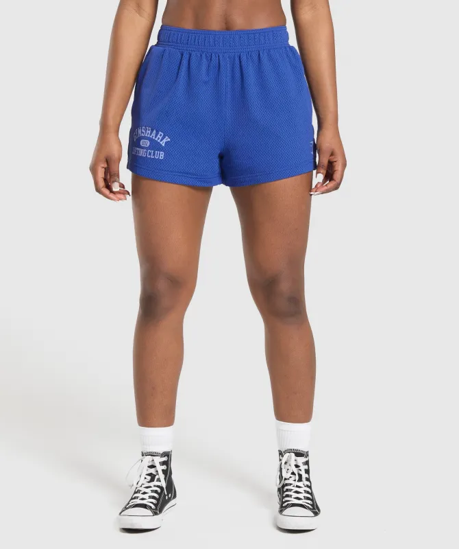 Gymshark Lifting Club Mesh Shorts - Wave Blue sold by Gymshark