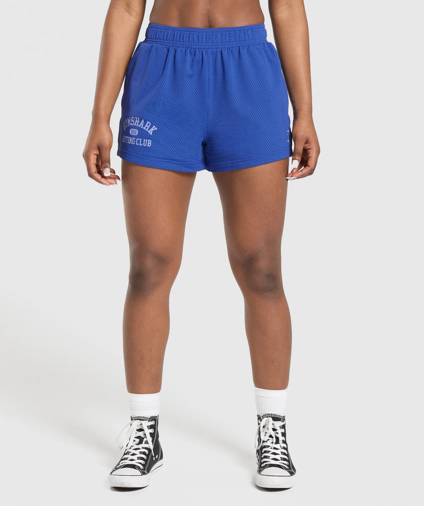 Gymshark Lifting Club Mesh Shorts - Wave Blue sold by Gymshark